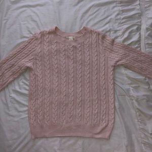 Knitted Pink Sweater